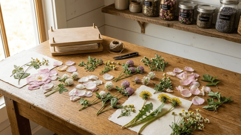 Pressed Flower Preservation Guide